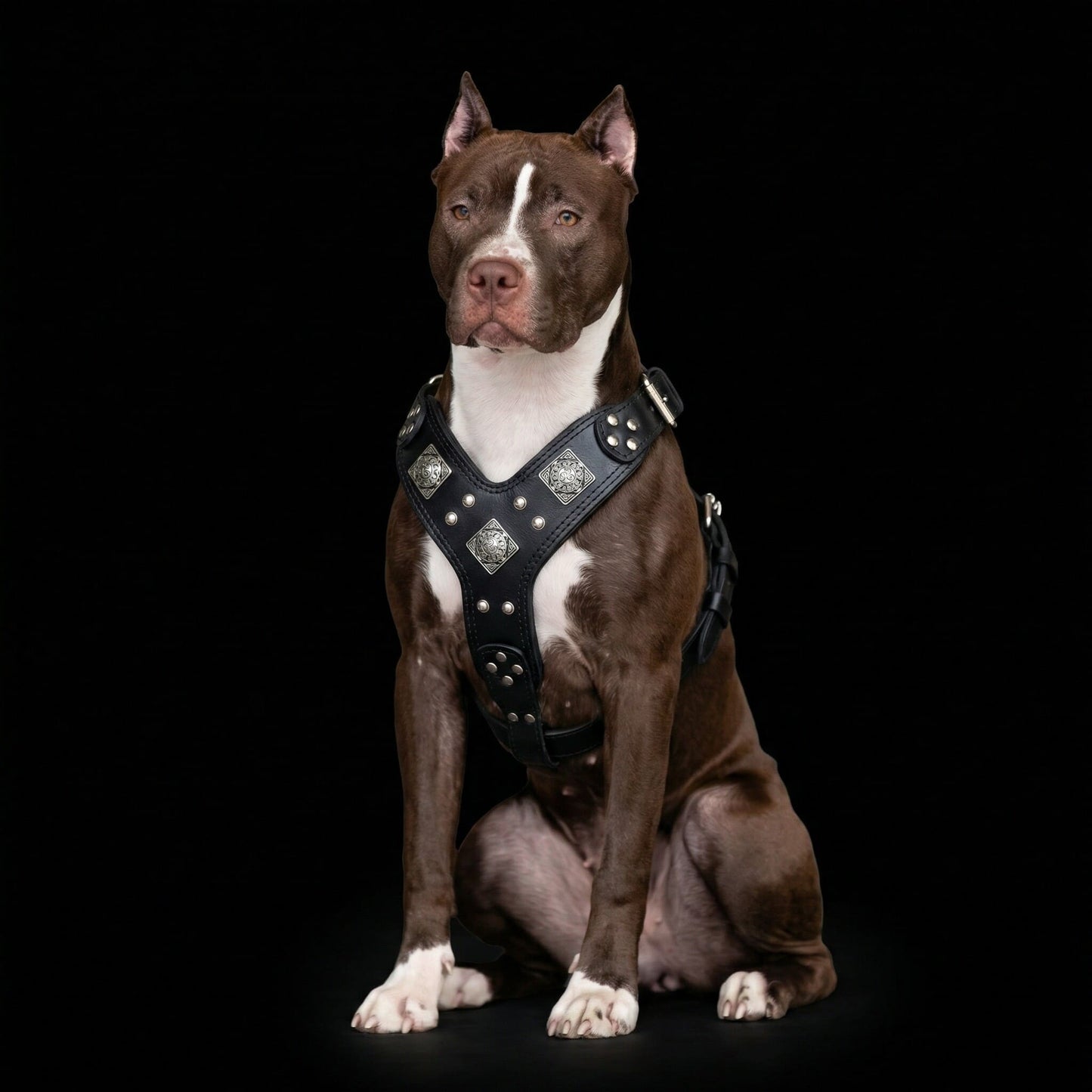 The "Eros" all Black Harness