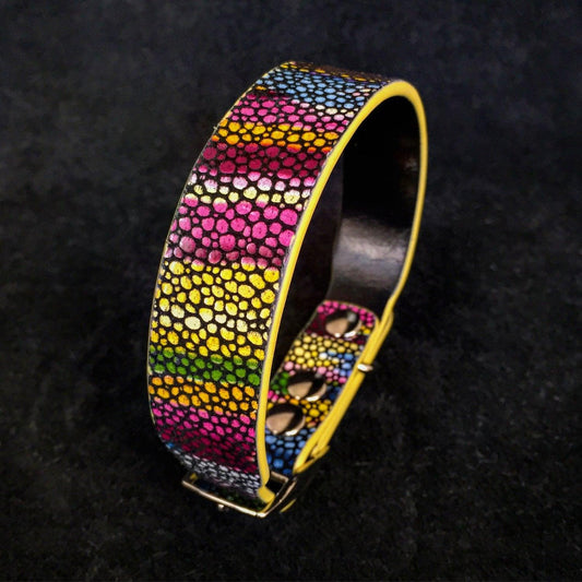 Bestia Moby Puppy Leather Dog Collar